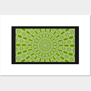 Green is Great kaleidoscope Posters and Art